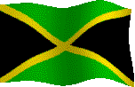 [Waving Jamaica Flag]