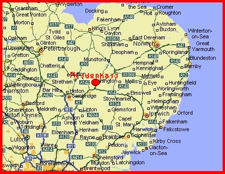 [East Anglia Map]