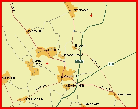 [Mildenhall Map]