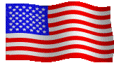 [Waving U.S.A. flag]